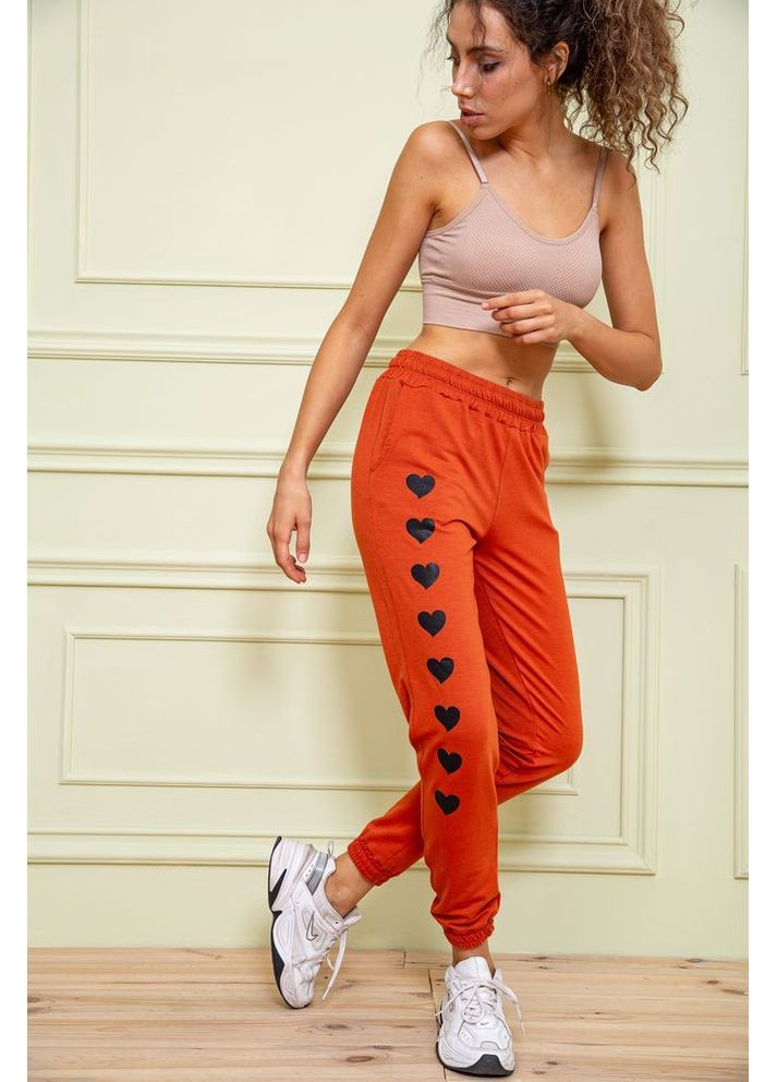 Женские спортивные штаны, с принтом Сердце, 102R212 Ager (369506696)