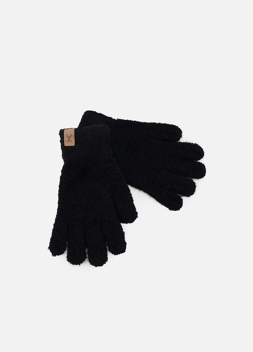 Женские перчатки цвет черный ЦБ-00263445 Rubi (307362287)