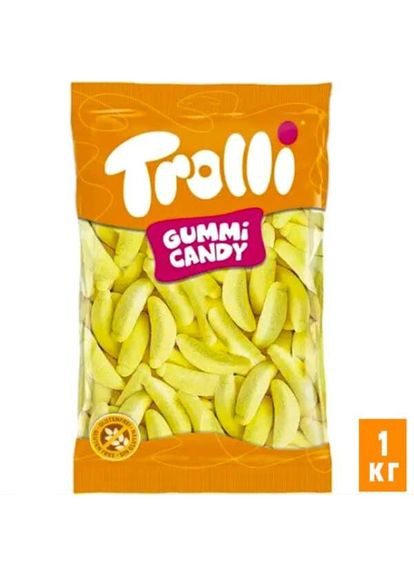 Жевательный мармелад Gummi Candy Banana 1 кг Trolli (369622623)