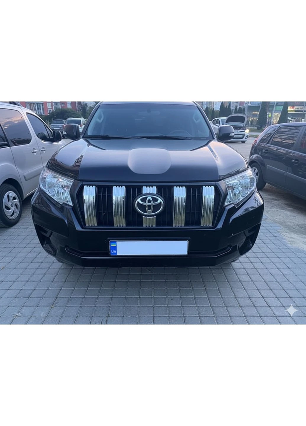 Хром накладки на решітку (2017-2023) для Toyota Land Prado 150 рр Cruiser (392153162)
