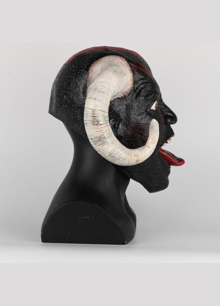 Маска демона с рогами на Хэллоуин и костюмированной вечеринки ручной работы MOLEZU No Brand (307837719)