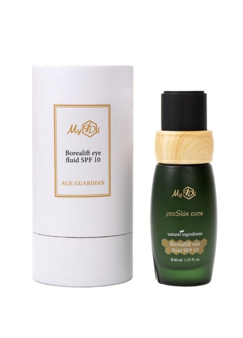 MyIDi Ліфтинг контурний флюїд для шкіри навколо очей SPF 10 40 мл — Крем, Україна (322125771)