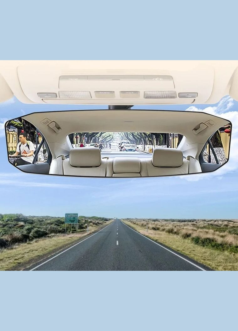 Зеркало заднего вида 29.9 х 9 см No Brand (302242702)