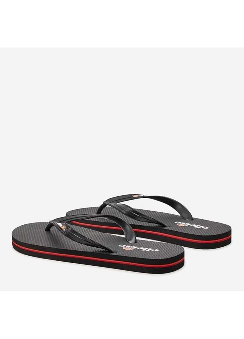 Черные повседневные шлепанцы ls25 flipflop черный Ellesse