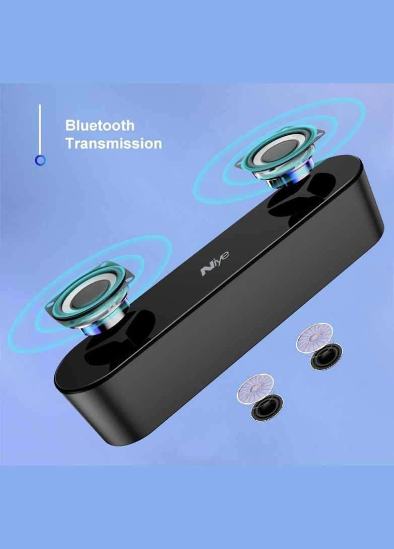 Bluetooth колонка – сабвуфер GM Черная Niye (322717168)