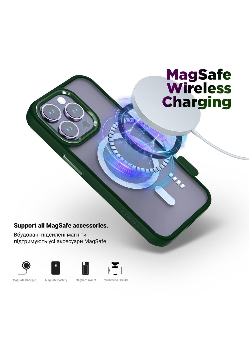 Панель Unit MagSafe для Apple iPhone 13 (ARM66938) ArmorStandart (260009857)