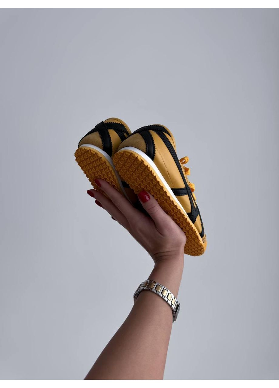 КРОСІВКИ ЖІНОЧІ ASICS ONITSUKA TIGER MEXICO 66 YELLOW АСІКС ОНІТЦУКА ТАЙГЕР No Brand чорні демісезони (369392519)