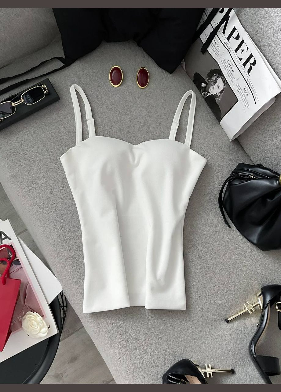 Майка женская на бретелях с эффектом пуш-ап MonCher — 336182152