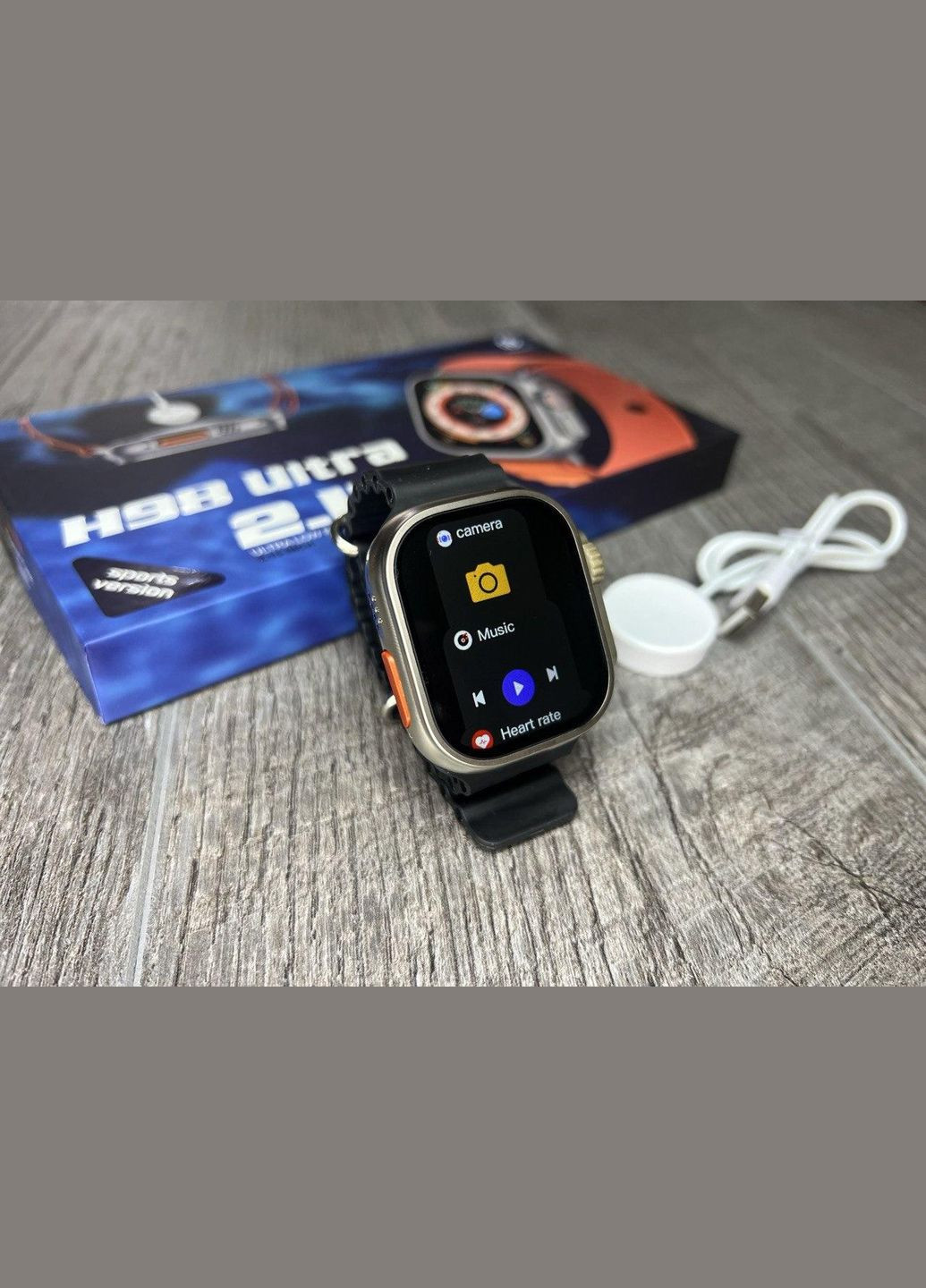 Smart Watch H98 Ultra Смарт часы Черный No Brand (346483750)