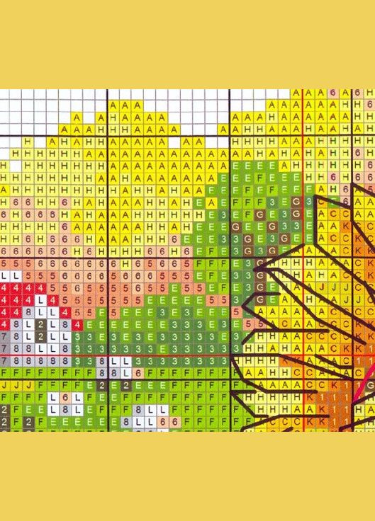 Набір для вишивання за нанесеною на канву схемою "September flower". AIDA 14CT printed 18*15 см Joy Sunday (313613688)