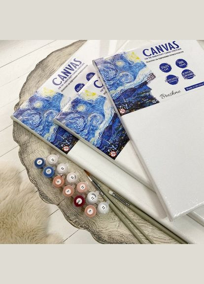 Полотно на подрамнике поликотон 40 х 50 HL7 Brushme (348359815)