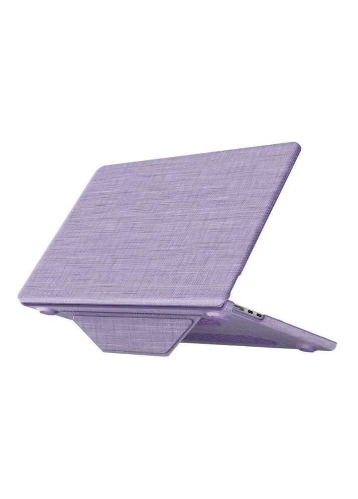 Накладка PC+Fabric AMO-TRI для MacBook Air 13" 2025/2024/2022 (M4 A3240/M2 A2681/M3 A3113) Purple No Brand (364925372)