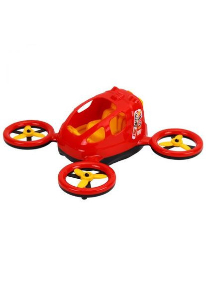 Пластиковая машинка "Квадрокоптер", красный ТехноК (361418455)