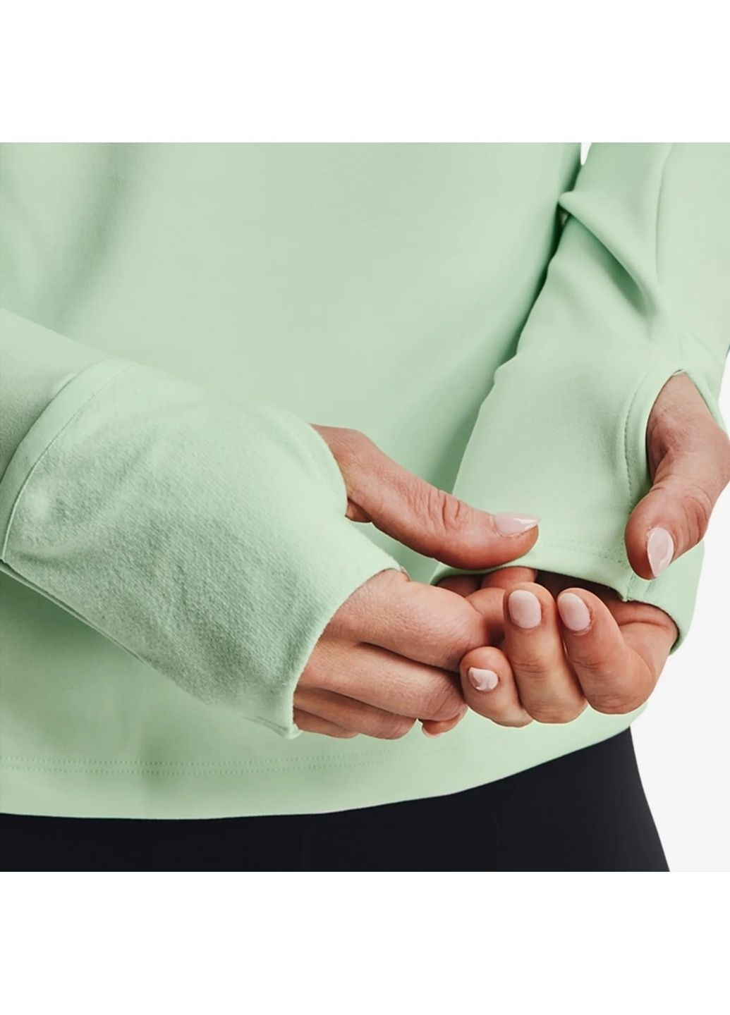 Женская кофта Empowered Funnel Top Green 1365636-335 Under Armour (365962603)