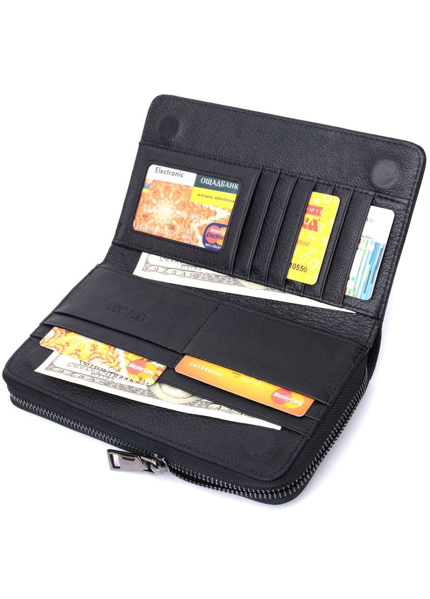 Мужской клатч с блоком для карт из натуральной кожи 22694 st leather (329146471)