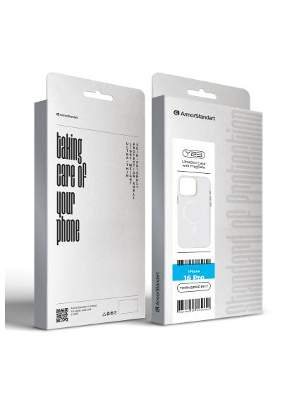 Чохол до мобільного телефона (ARM79572) ArmorStandart Y23 MagSafe Apple iPhone 16 Pro Transparent (357491910)