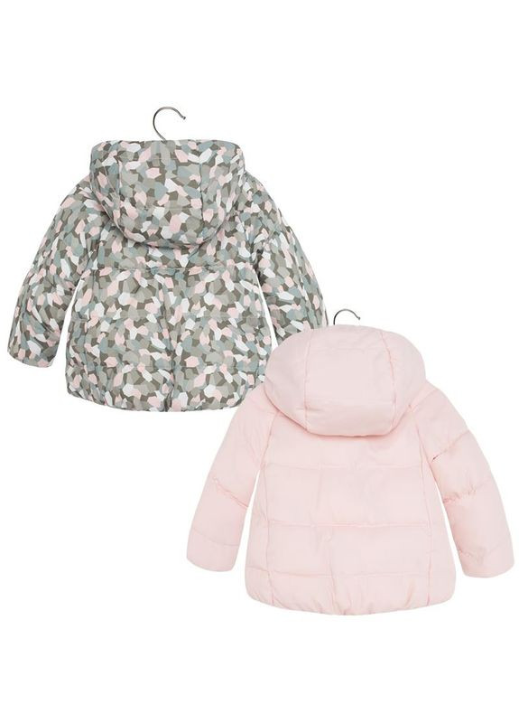 Розовая куртка двухсторонняя Mayoral