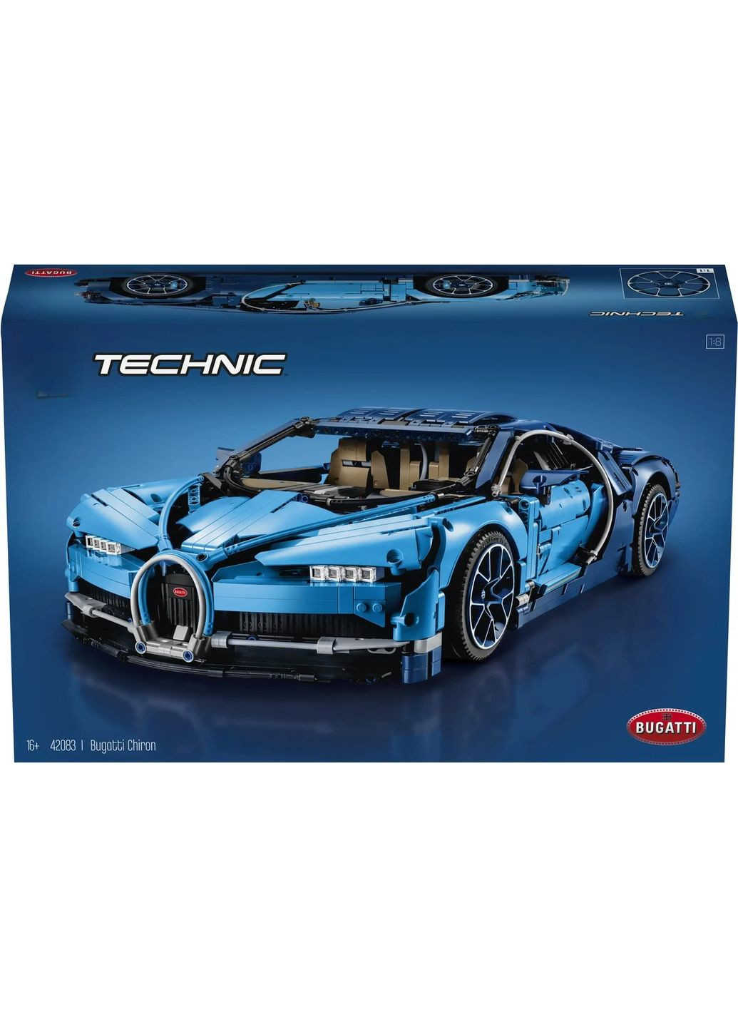 Конструктор Bugatti Chiron (42083) — шедевр інженерії у вас вдома No Brand (365824461)