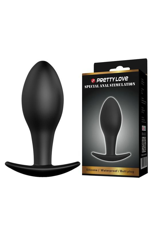 Анальна пробка - Pretty Love Special Anal Stimulation Butt Plug Black LyBaile (335863048)