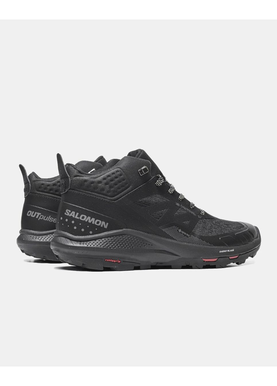КРОСІВКИ ЖІНОЧІ SALOMON OUTPULSE MID GTX BLACK САЛОМОН No Brand чорні демісезони (368862383)