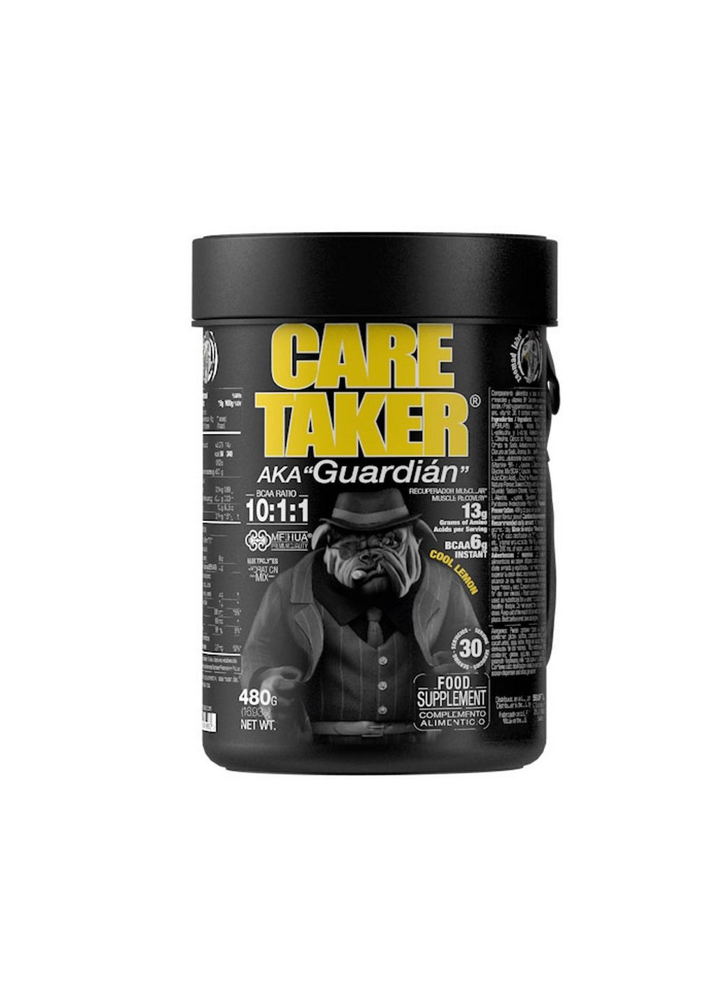 Аминокислота Labs Caretaker BCAA, 480 грамм Лимон Zoomad Labs (294929189)