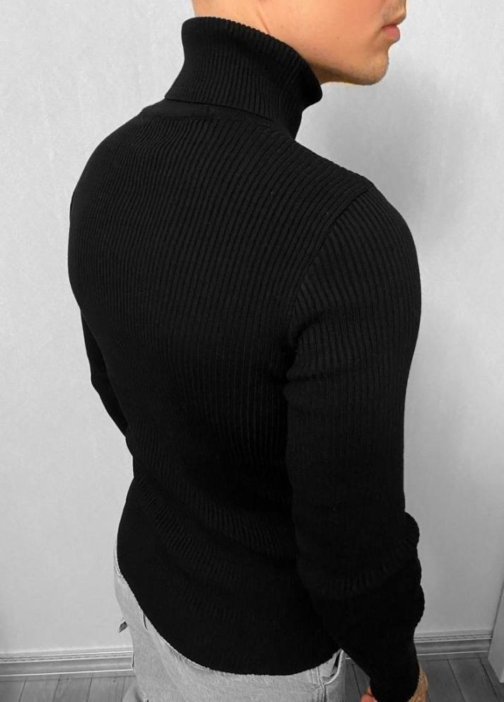 Черный демисезонный свитер No Brand