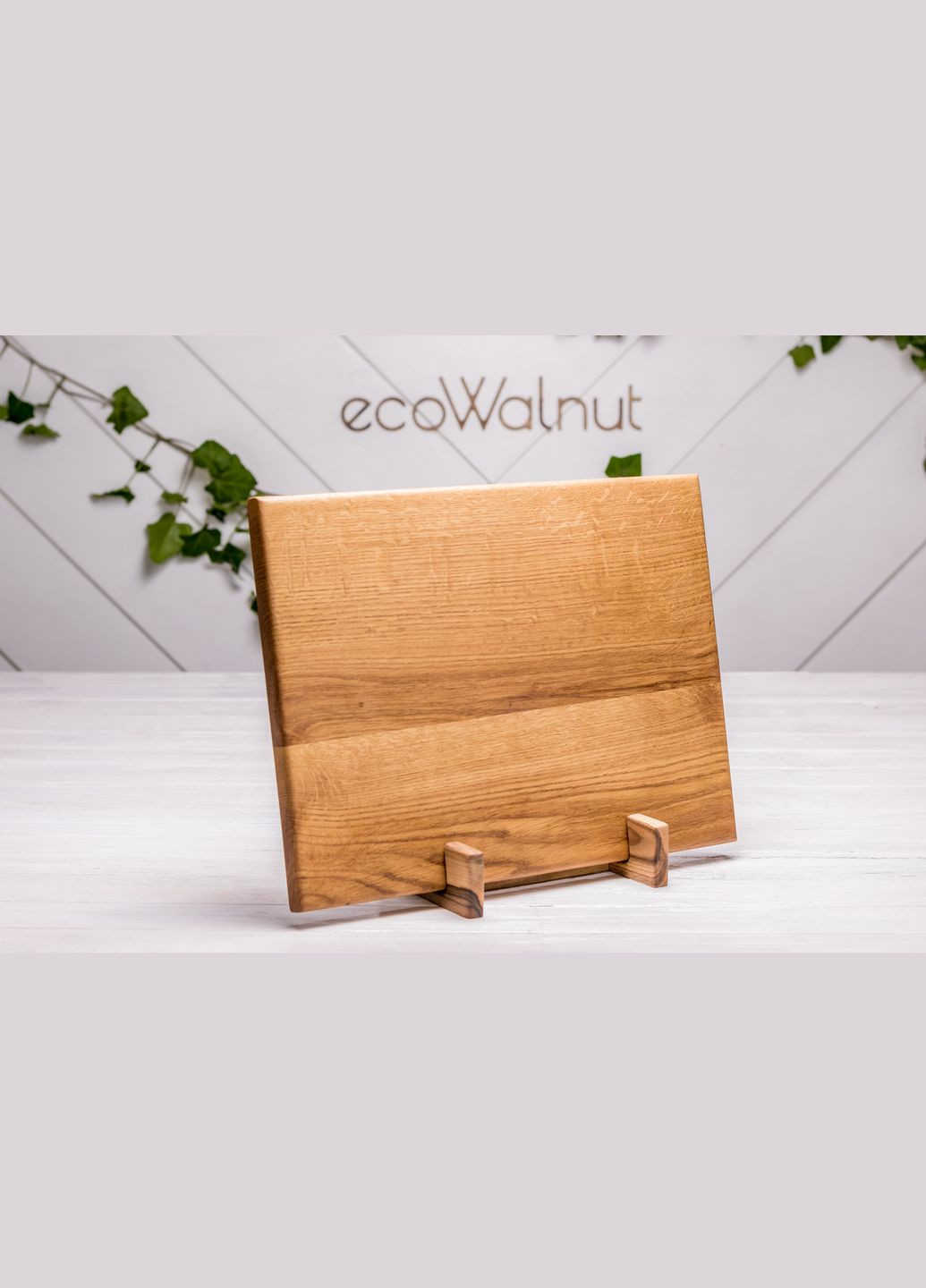 Дошка дубова прямокутна S Дощечка для нарізки EcoWalnut (295266076)