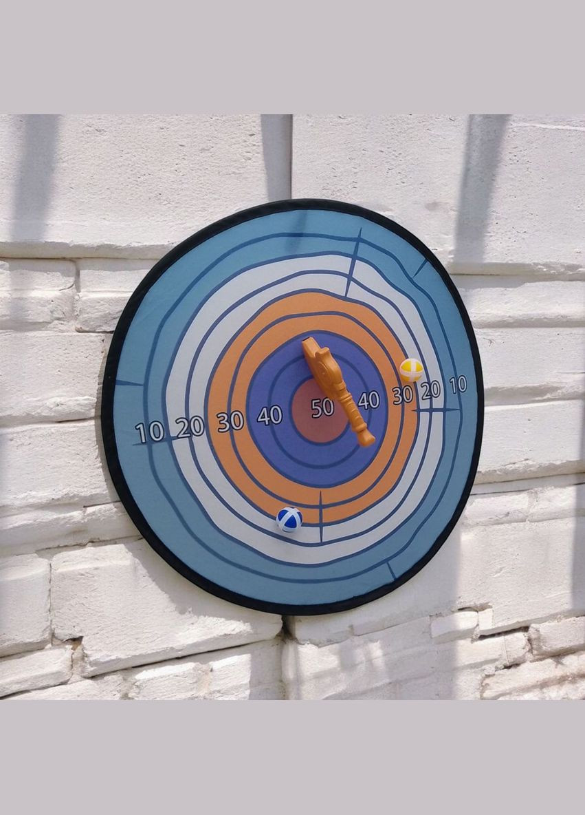 Дартс "Axe Throwing" 2 мячика, 3 топора, 56 см, на липучках MIC (327434045)