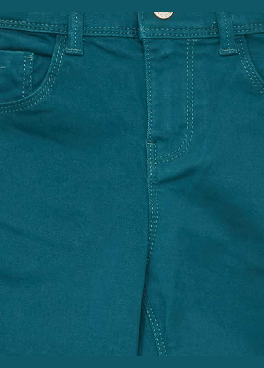Темно-бирюзовые джинси skinny демисезон,темно-бирюзовый, Kiabi