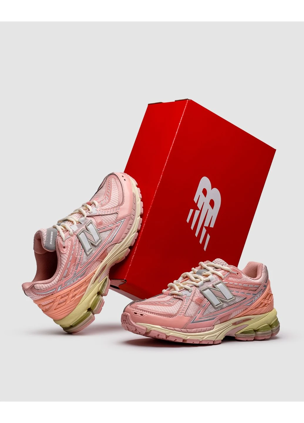 КРОССОВКИ ЖЕНСКИЕ NEW BALANCE 1906 UTILITY LUNAR NEW YEAR PINK НЬЮ БЕЛАНС 1906 РОЗОВЫЕ No Brand розовые демисезоны (391063708)