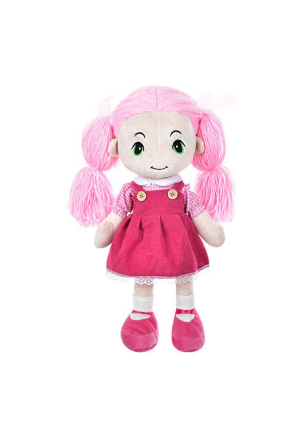 Мягконабивная детская кукла M5745UA 40 см Розовое платье Bambi (292555910)