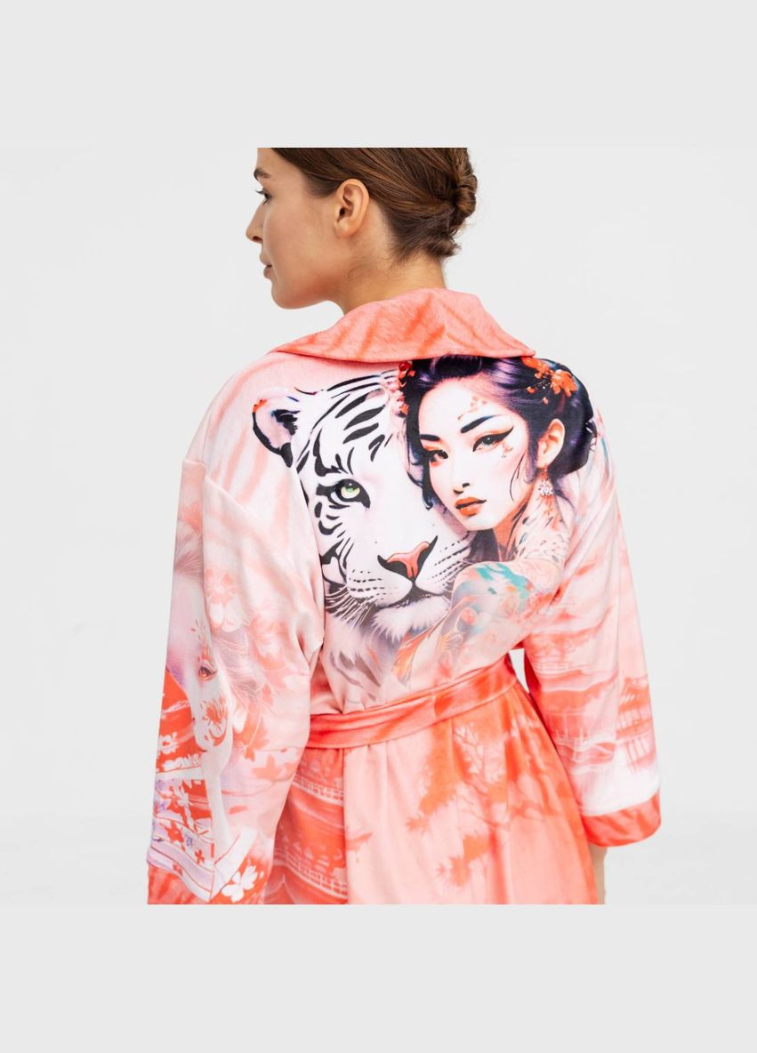 Халат женский из плюшевого велюра эксклюзивный Asia 18322 M-L FlexDress (336767093)