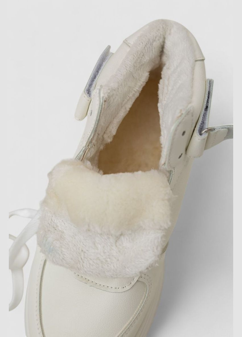 Кросівки жіночі зимові на хутрі Ager 248RAM02 білі демісезони (340052091)
