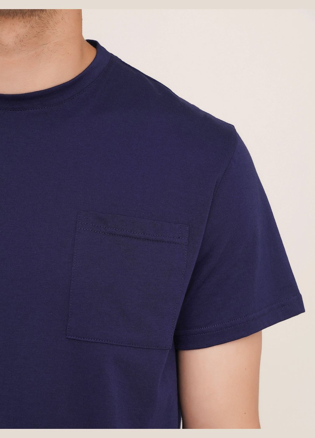 Футболка однотонная мужская MBC02313 shop (2000990437655) LAWA - (329201631)