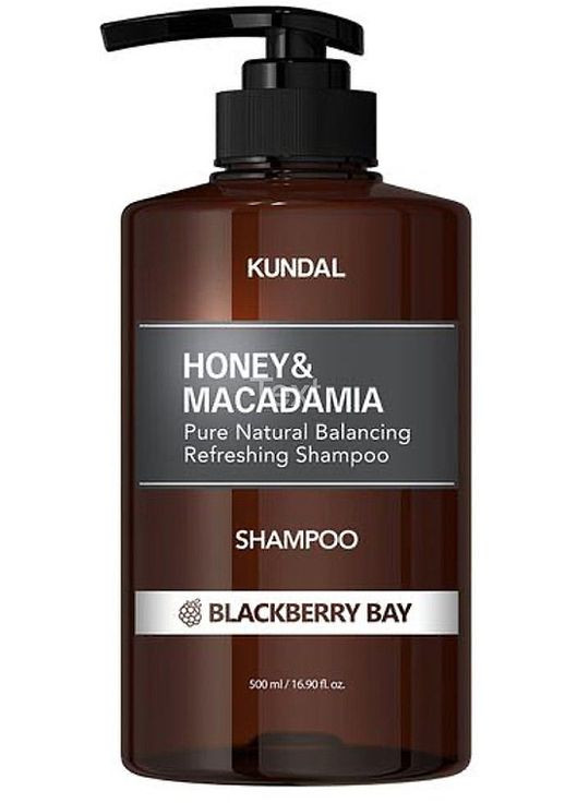 Шампунь для волосся "Blackberry Bay" Honey & Macadamia Shampoo 500ml (1143790-31398090) Kundal (368659246)
