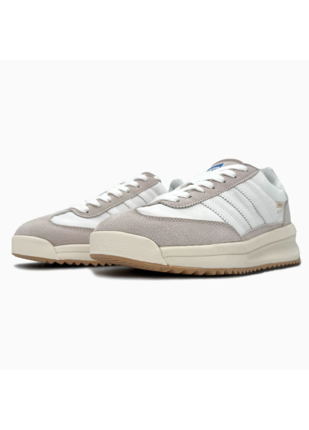 КРОССОВКИ ЖЕНСКИЕ ADIDAS SL 72 RTN BEIGE / WHITE АДИДАС СЛ 72 No Brand белые демисезоны (368883756)
