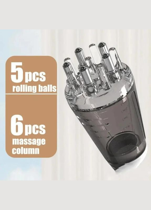 Аплікатор для сироватки для шкіри голови та масажер Kimiko (322528744)