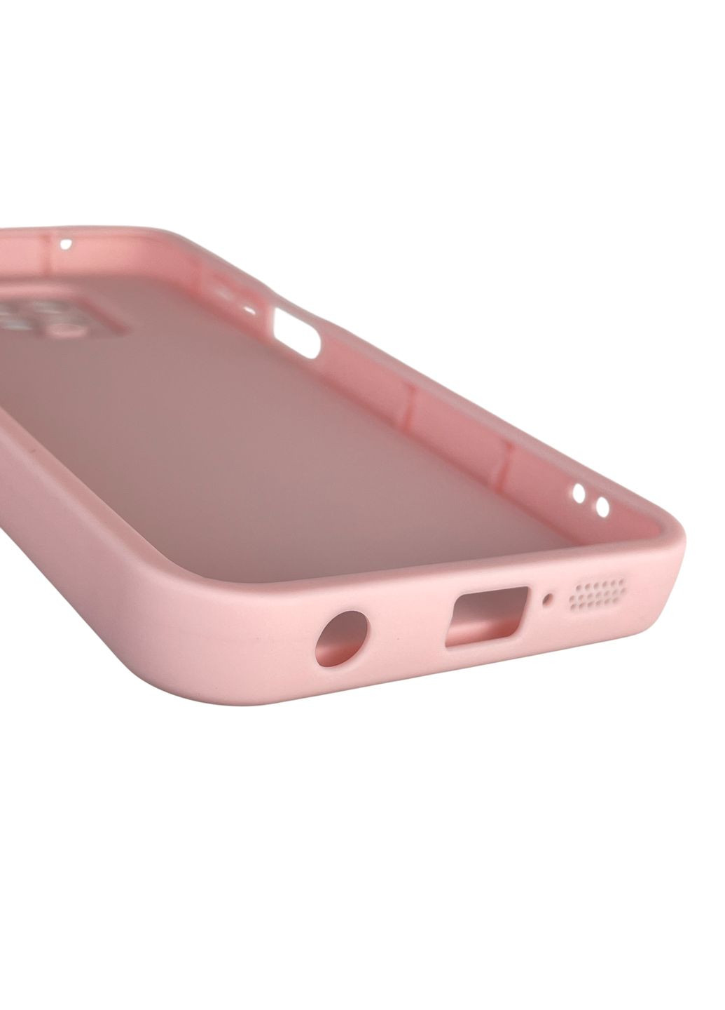 Чехол силиконовый Soft Touch с 3D принтом для Redmi Note 9 Pro розовый (Полная защита камеры) Xiaomi (370671479)