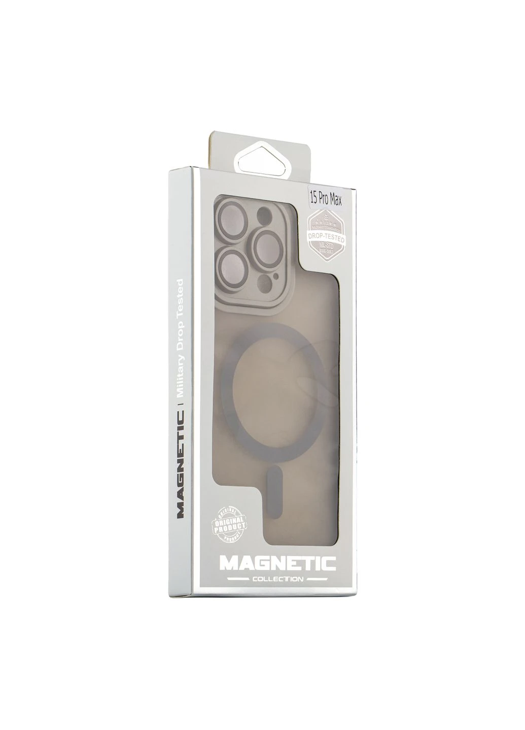 Чохол TPU+PC with Magsafe для iPhone 12 Pro Max Grey No Brand Apple iPhone 12 Pro Max (336153084)