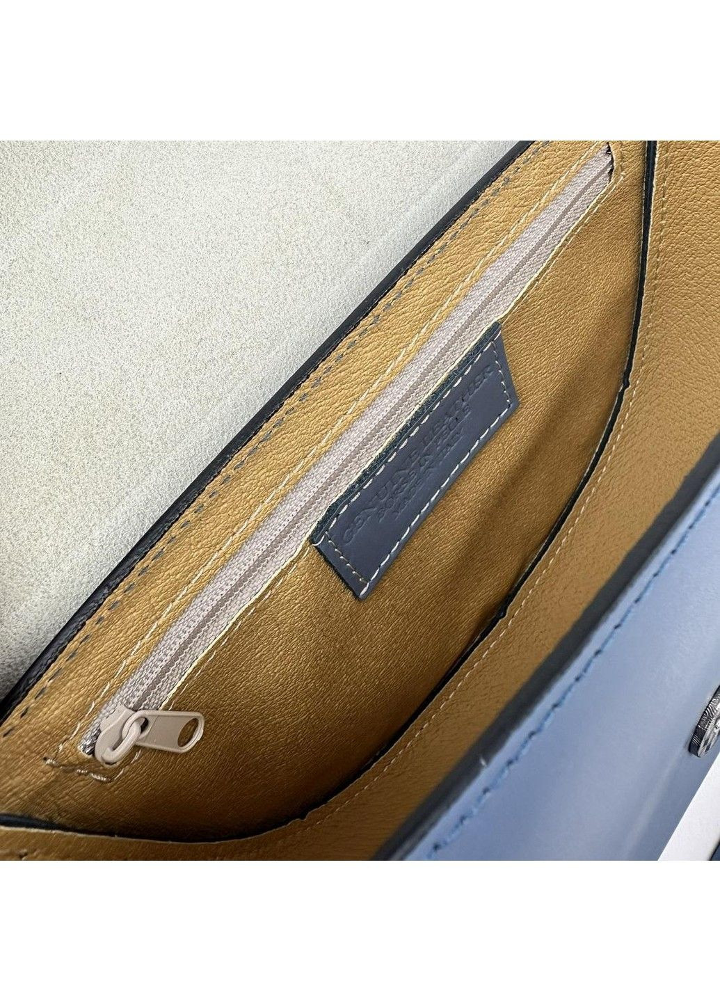 Стильная кожаная женская сумочка полукруглая Italy F-IT-1030BLL Firenze (304265633)