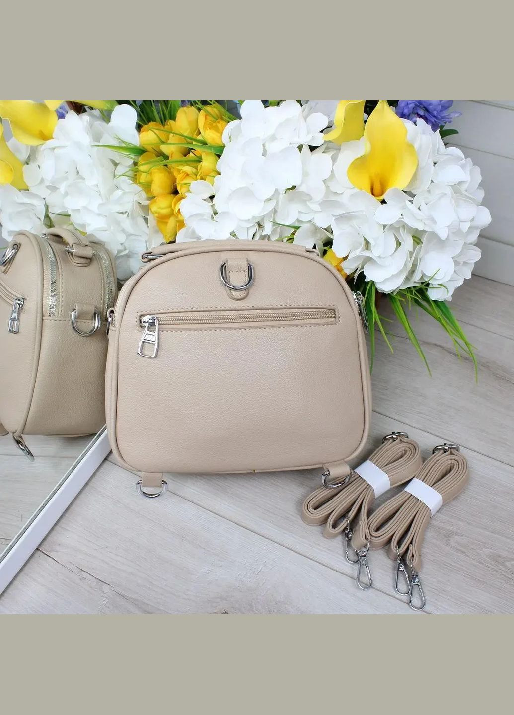 Женская сумка клатч полукруглая PTR No Brand (317769588)