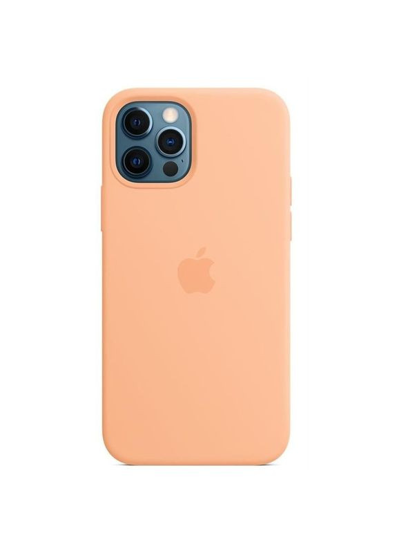 Чехол-накладка Silicone Case with MagSafe для iPhone 12 Pro Max Cantaloupe (MK073) Apple (372446098)
