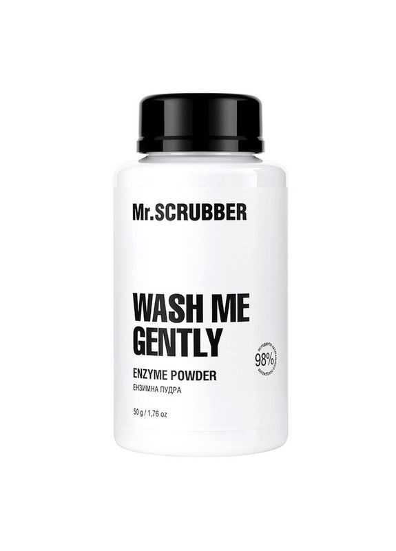 Ензимна пудра Mr.SCRUBBER Wash Me Gently Enzyme Powder, 50 г Mr. Scrubber (368893944)