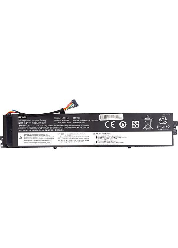 Аккумулятор для ноутбуков LENOVO ThinkPad S3 S431 (45N1138) 15.2V 2600mAh (NB481774) PowerPlant (323121032)