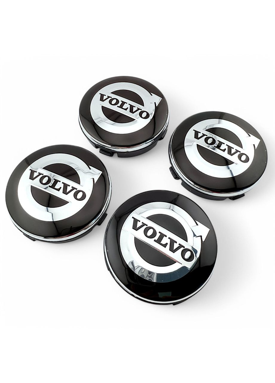 Колпачки в диски Вольво заглушки для дисков 64/61 мм. (4 шт.) ) Volvo (354698441)