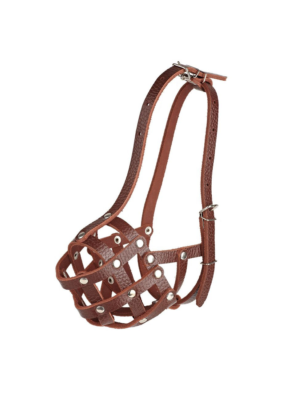 Намордник-сетка из натуральной кожи для собак малых пород Kareline (339074906)