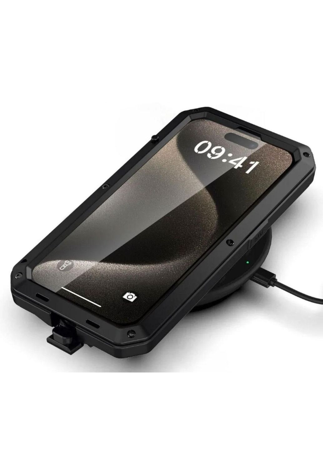 Противоударный чехол Doom Armor для смартфона Apple iPhone 17 Pro Max - Black Primo (368783952)