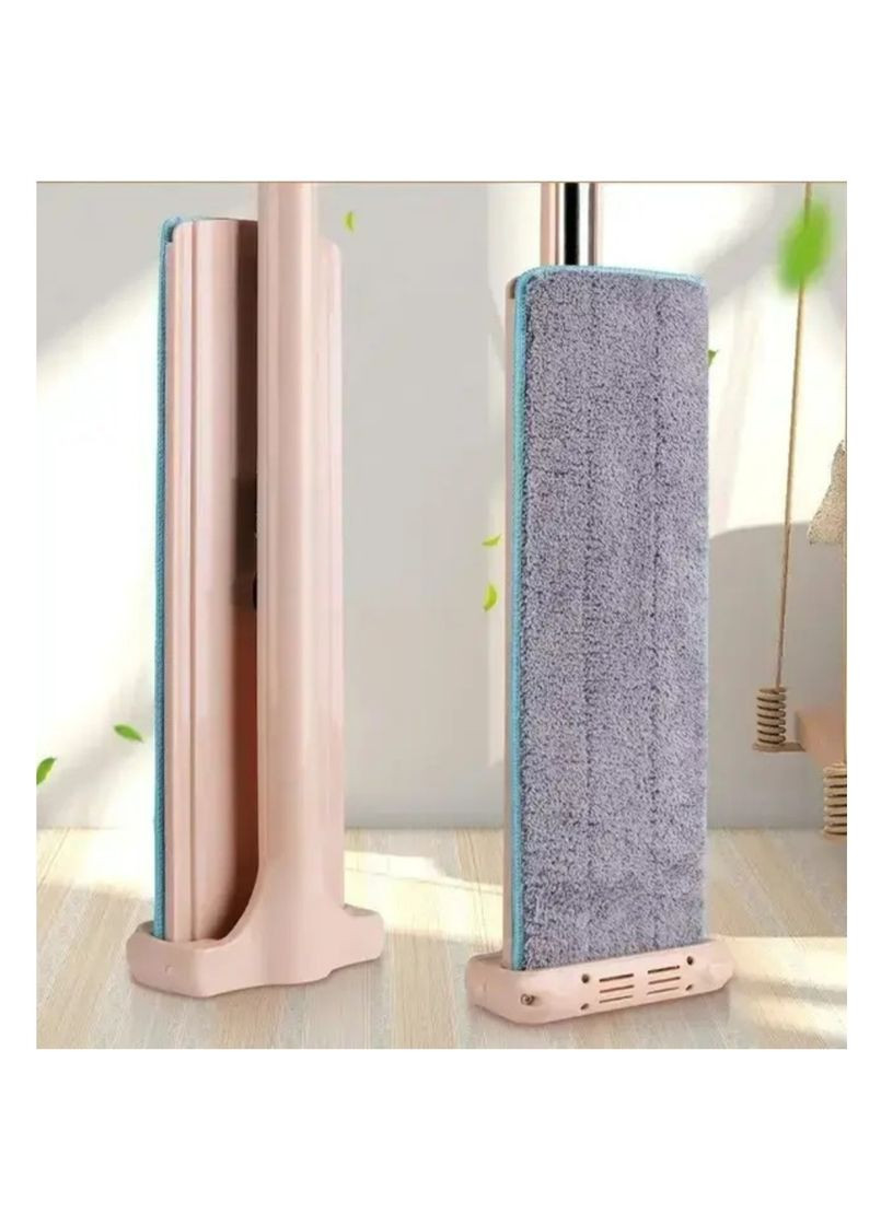 Швабра с отжимником Spin Mop 12х35 см 360 с микрофиброй для быстрой уборки. No Brand (353395834)