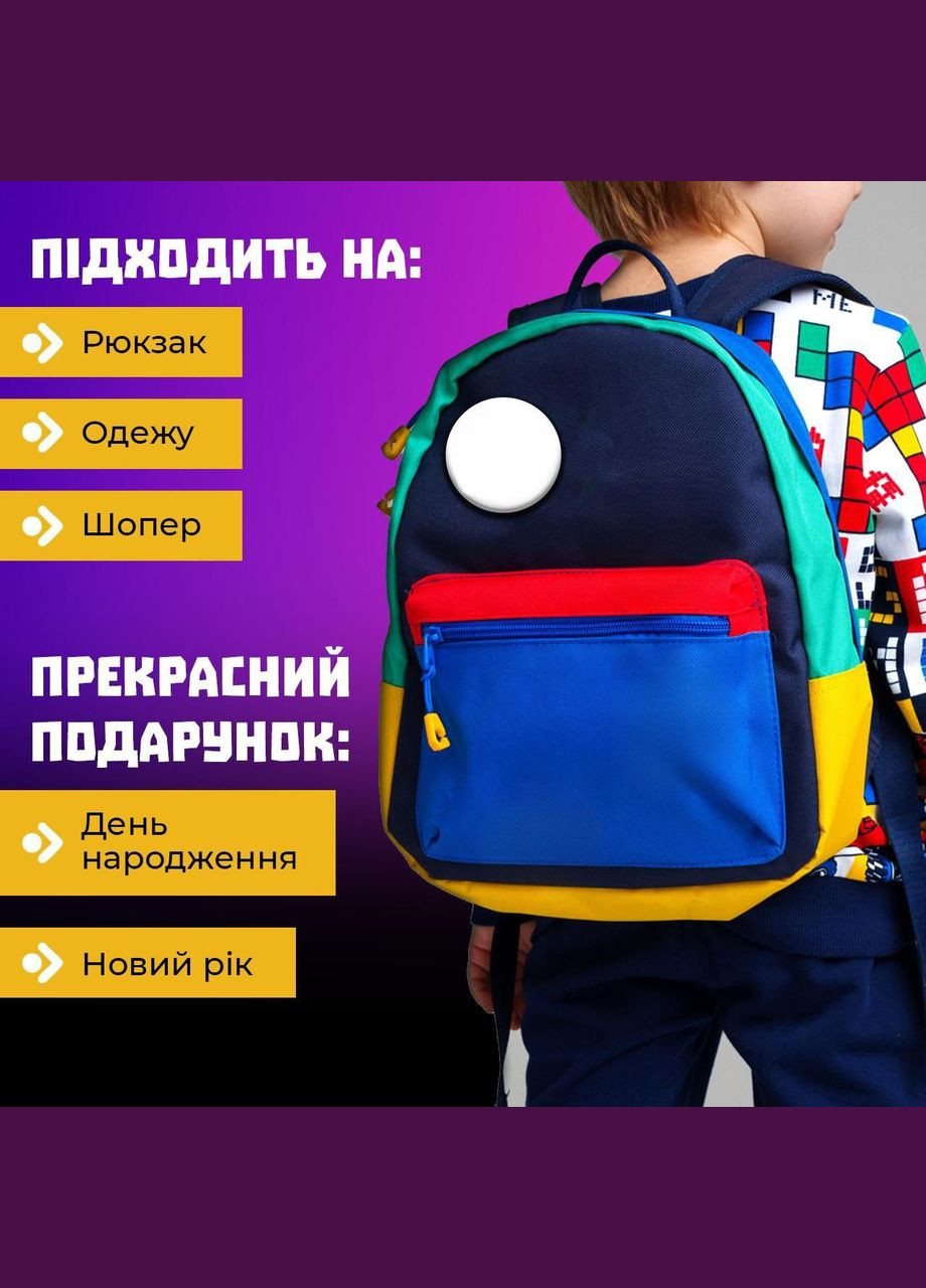 Значек итальянский брейнрот мем на булавке на рюкзак 44 мм 1 шт Shantou (346286633)