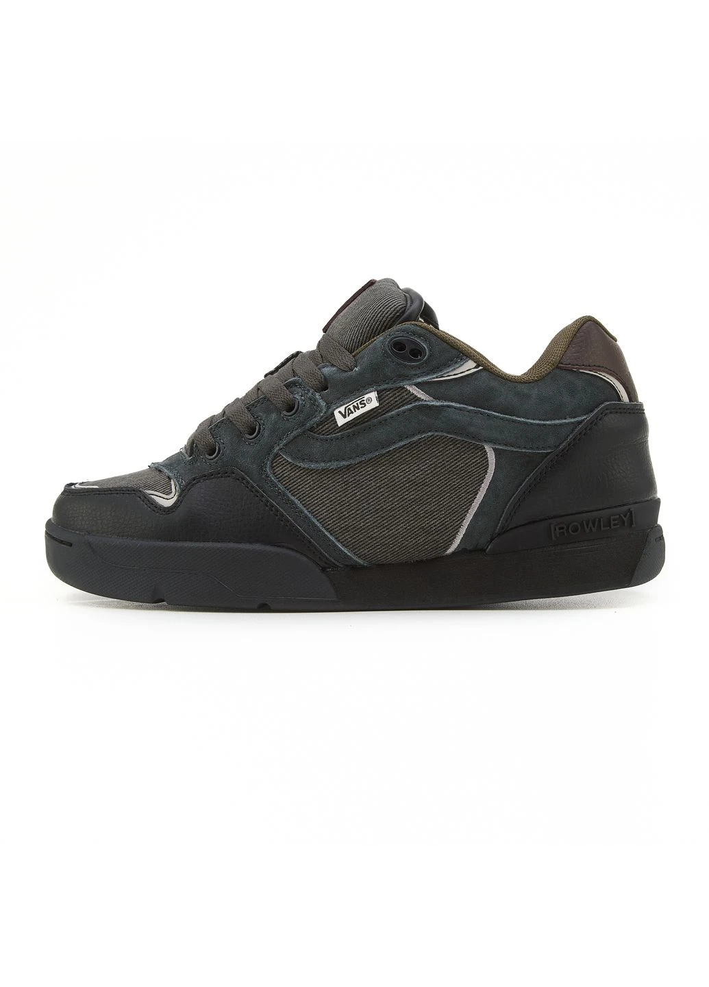 Черные летние кеды vans dime × rowley xlt shadow black ванс ровли хлт No Brand
